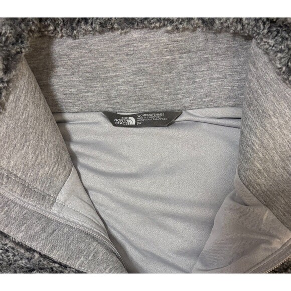 THE NORTH FACE Women's Vest Hybrination Thermal 3D Small Gray  Full Zip Fur - Picture 5 of 10